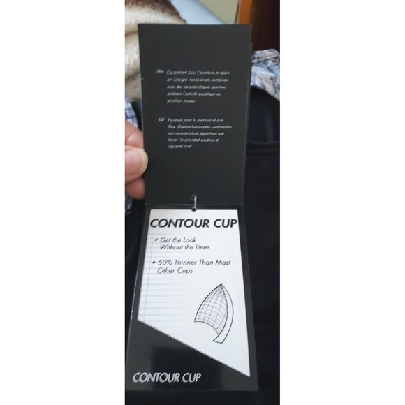 NWT Ladies TYR Durafast Lite Bk/Gray Emerald Lake 2in1 Tankini Top UPF 50+Size S - Picture 12 of 13